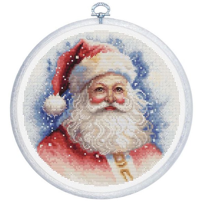 Kit de broderie Père Noël Kit de broderie Père Noël