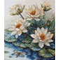Embroidery kit Lake With Water Lilies