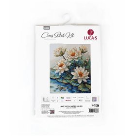 Embroidery kit Lake With Water Lilies