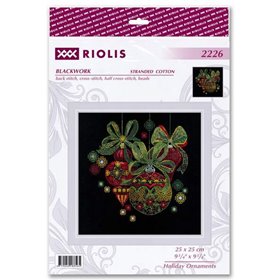 Embroidery kit Holiday Ornaments