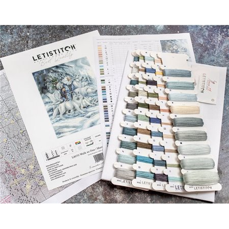 Kit de broderie Marcher comme un seul homme