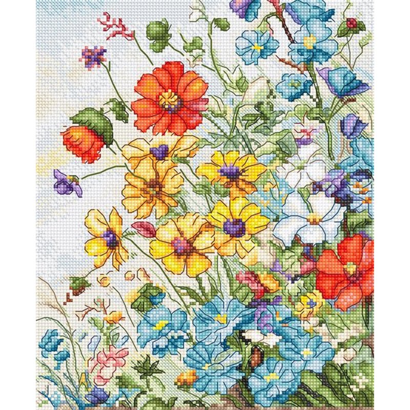 Embroidery kit Wildflowers Embroidery kit Wildflowers