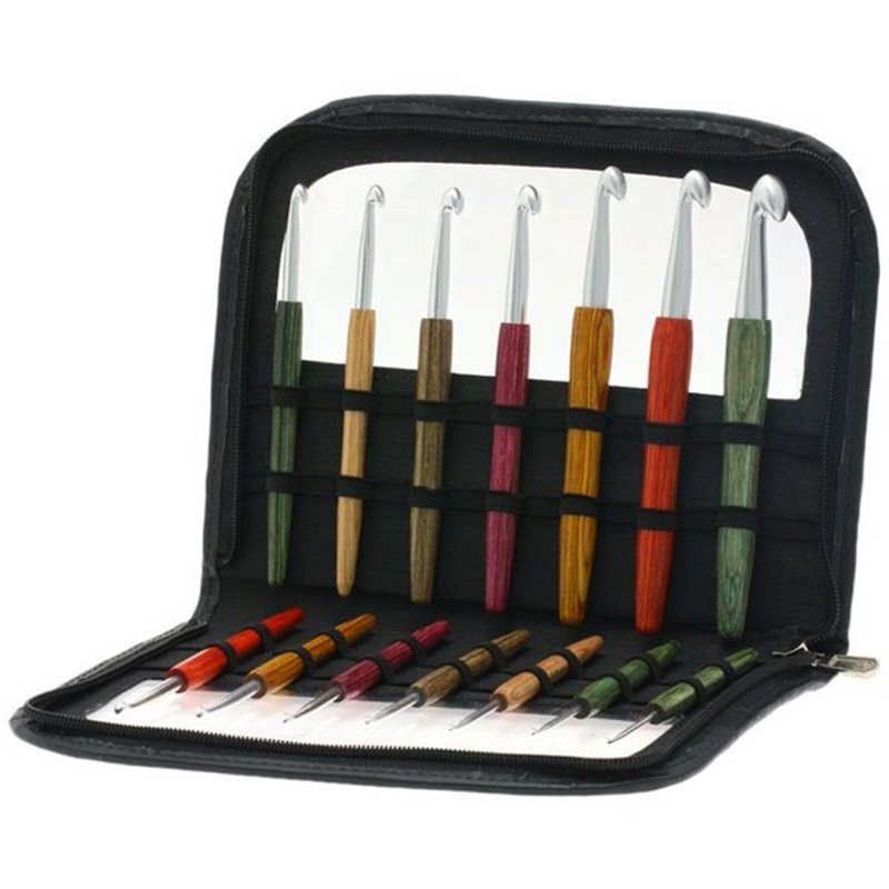 Crochet hook set Wood Signal