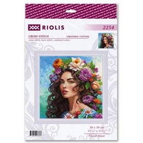 Kit de broderie Muse florale
