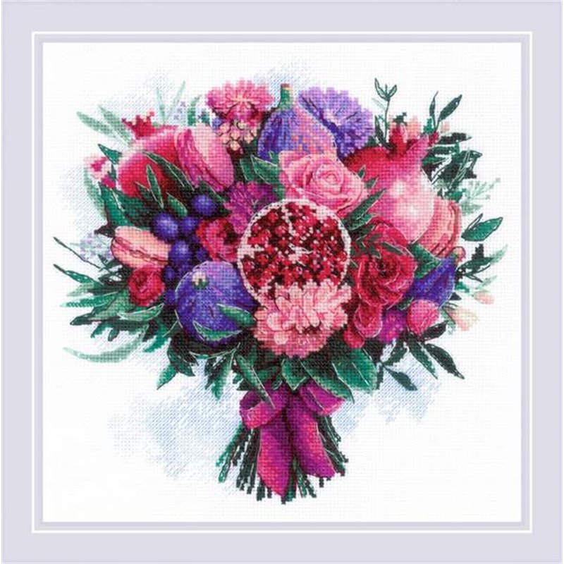 Kit de broderie Bouquet Fruité