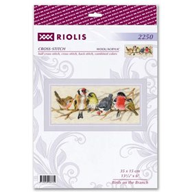 Kit de broderie Oiseaux sur la branche