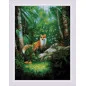Kit de broderie Renard dans la forêt