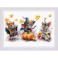 Embroidery kit Spooky Mouse Trio