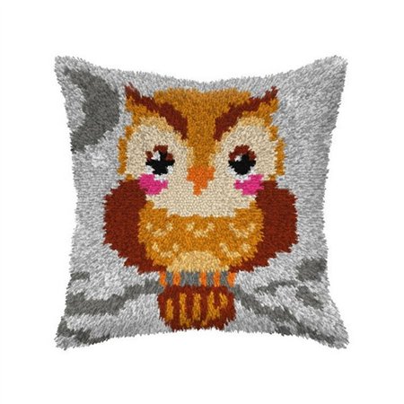 Kit coussin au point noué Hibou nr 4109
