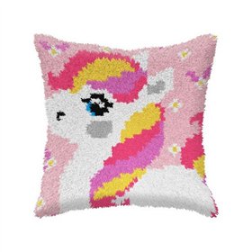 Kit coussin au point noué Pony nr 4126