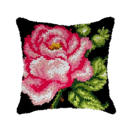 Kit coussin au point noué Rose nr 4150