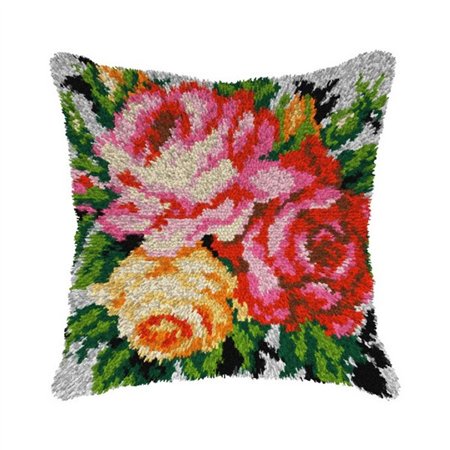 Kit coussin au point noué Roses nr 4156