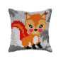 Latch hook cushion kit Squirrel nr 4110