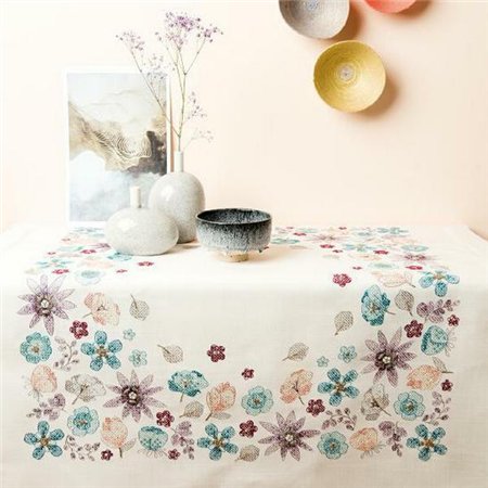 Kit nappe fleurs éparpillées