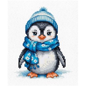Luca-S Embroidery kit The Penguin
