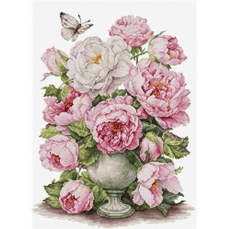 Kit de broderie La romance des roses