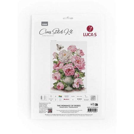 Kit de broderie La romance des roses