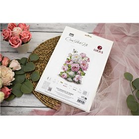Kit de broderie La romance des roses