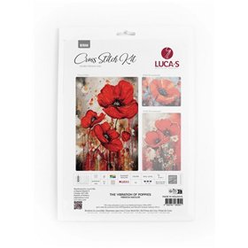 Embroidery kit The Vibration of Poppies