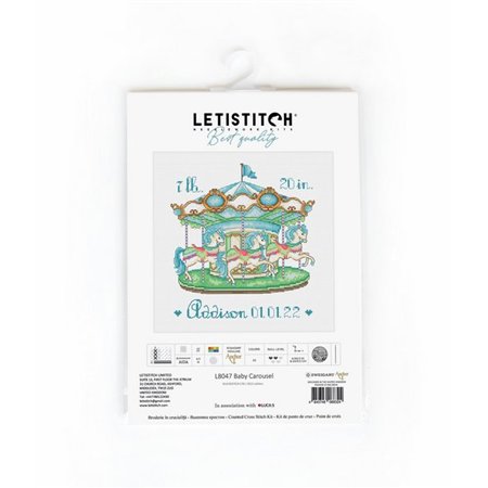 Kit de broderie Carrousel pour bébé II
