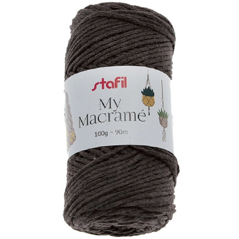 My Macramé Anthracite 312