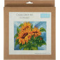 Embroidery kit Sunflowers
