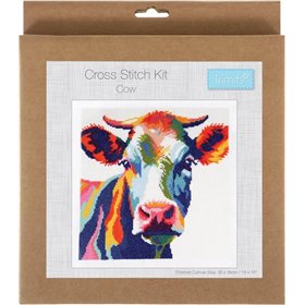 Kit de broderie Vache