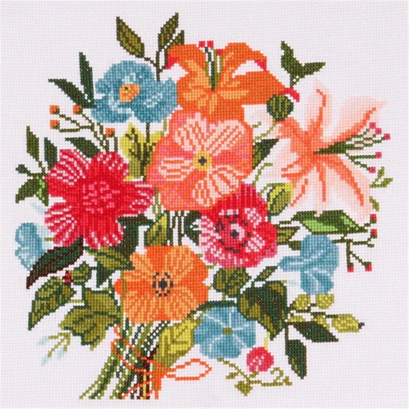 Kit de broderie Bouquet de fleurs 134