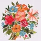 Embroidery kit Floral Bouquet