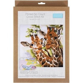 Kit de broderie Girafes