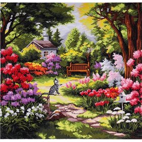 Kit de broderie Jardin