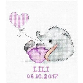 Kit de broderie baby girl