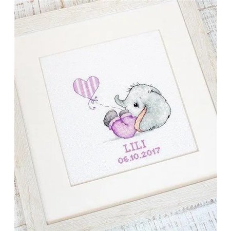 Kit de broderie baby girl