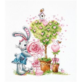 Kit de broderie Sois ma Valentine 2