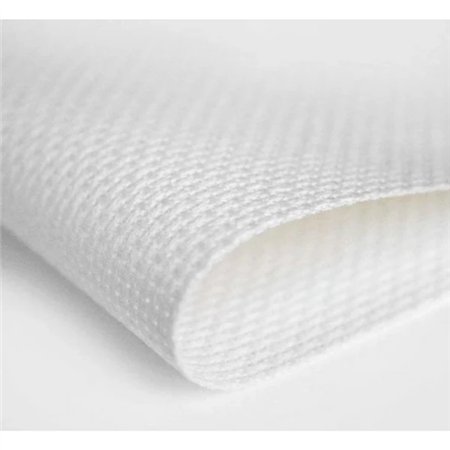 Toile Aida 16 100 x 100 cm blanc