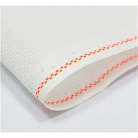 Needlework fabric Aida 16 100 x 100 cm - white