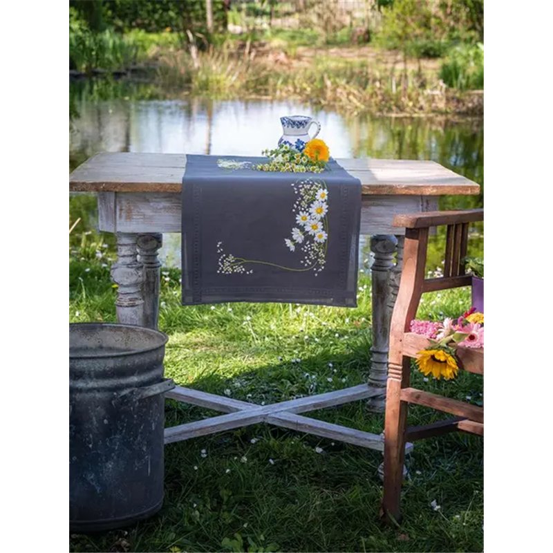 Kit chemin de table Marguerites