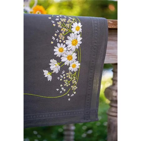 Kit chemin de table Marguerites