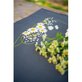 Kit chemin de table Marguerites