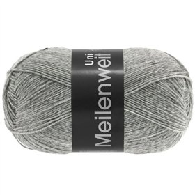 Meilenweit Uni 100 gris 1103
