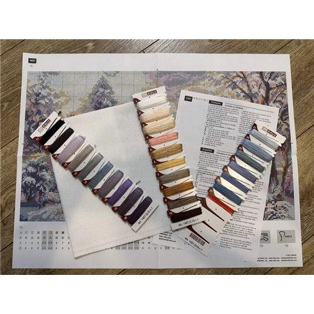 Kit de broderie Soirée d'hiver