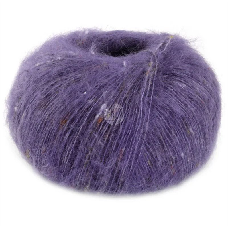 Natural Superkid Tweed 630 Violet