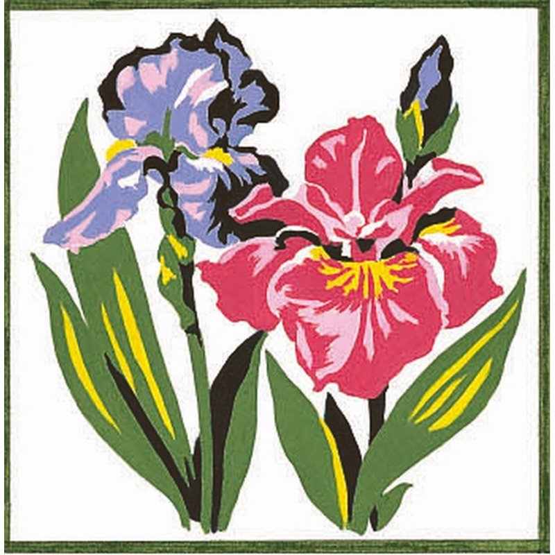 Kit canevas Fleurs Kit canevas Fleurs