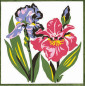 Kit canevas Fleurs