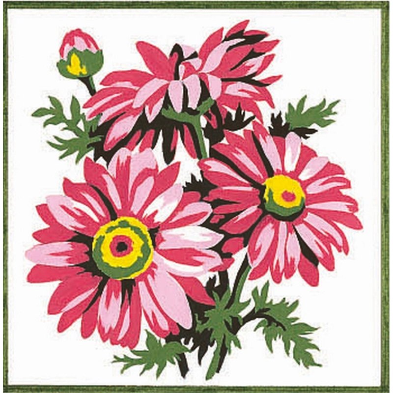 Embroidery kit Flowers 3