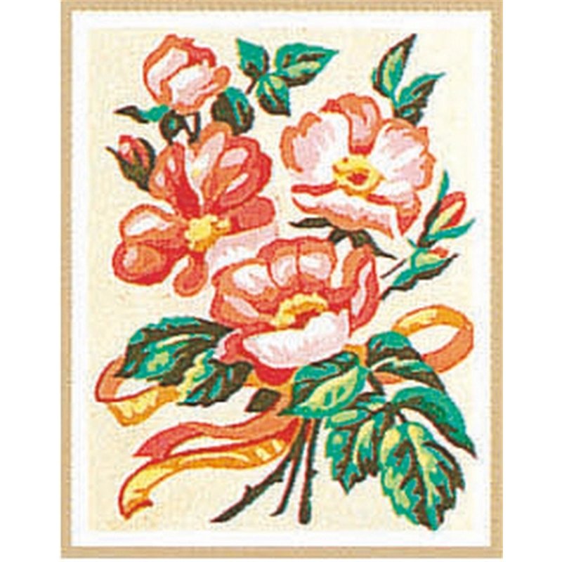 Embroidery kit Flowers 9