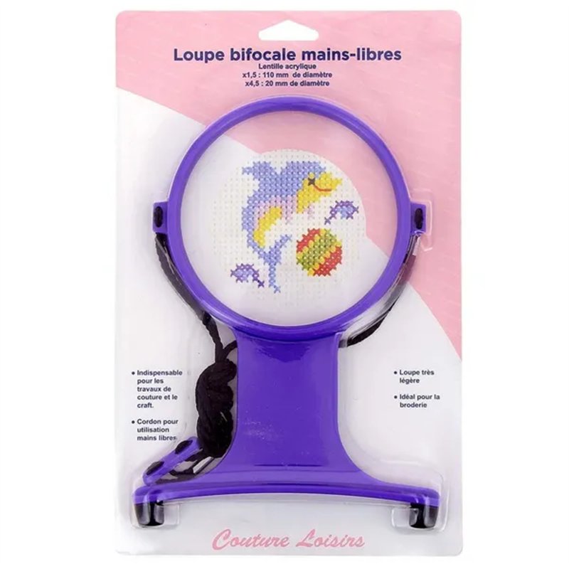 Magnifying lens 11,5 cm handsfree