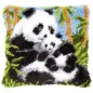 Kit coussin au point noué Ours panda 21853