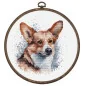 Embroidery kit Welsh Corgi Embroidery kit Welsh Corgi