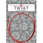 Twist cable rouge 35 cm mini